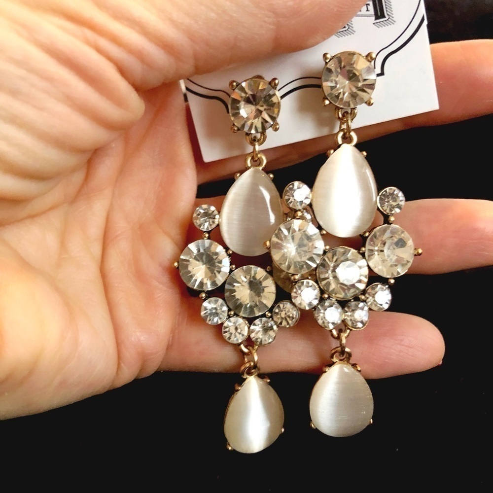 Special Occasion Earrings CRYSTAL STATEMENT EARRINGS #240
